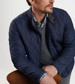 Navy Suffolk Coat - HAILOS