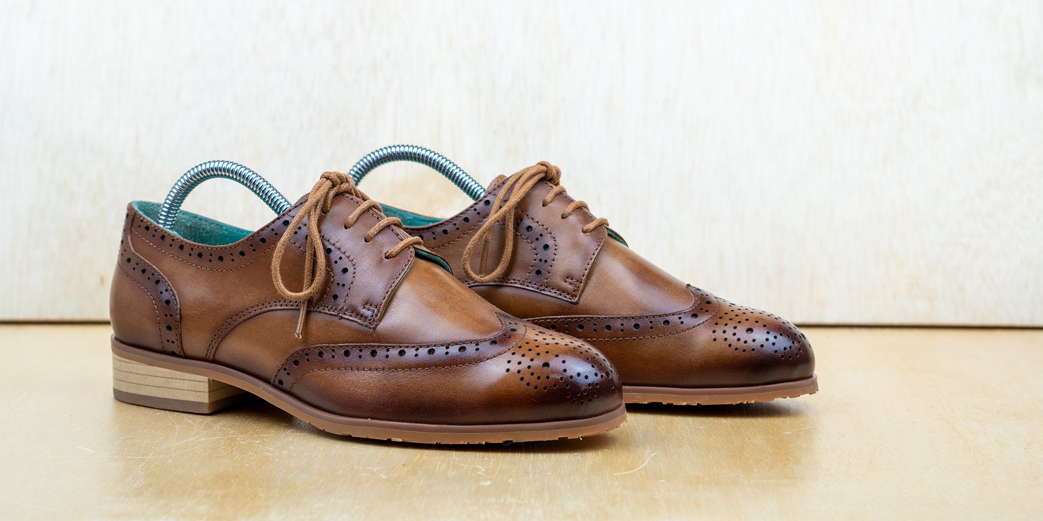 Full-Brogue Derby Brown – whyandco