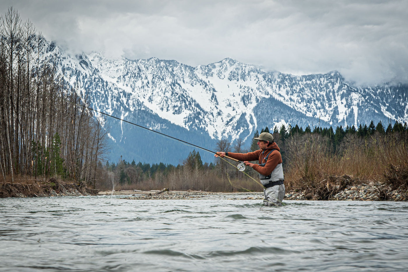 Sauk River Fly Fishing For Salmon, Steelhead Fly Gyde