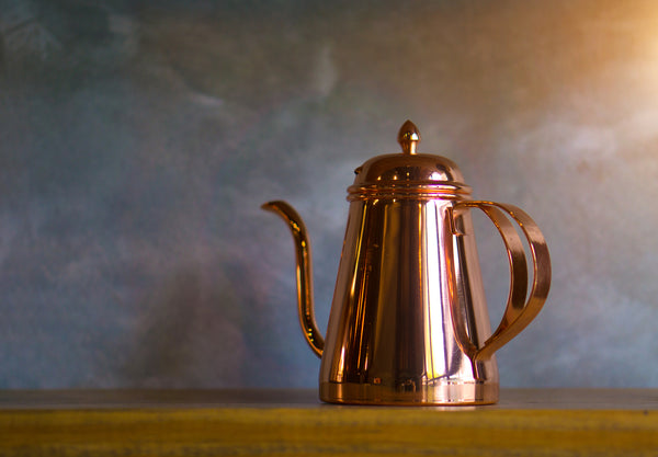 Copco Stainless Steel & Brass Tea Kettle