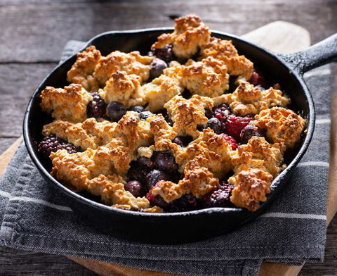 Cake Mix Berry Cobbler