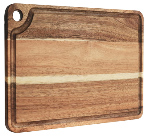 AZRHOM Large Wood Cutting Board for Kitchen