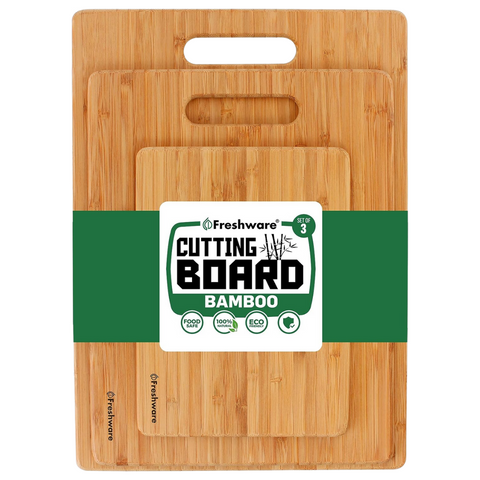 Bamboo Cutting Boards for Kitchen [Set of 3]
