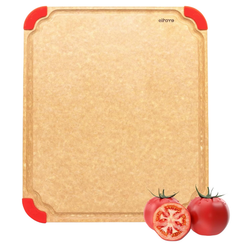 Premium Series Color Code Wood Fiber Dishwasher Safe Cutting board for Kitchen