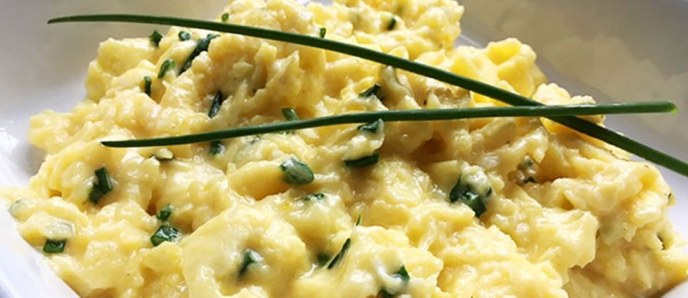 The Most Perfect Scrambled Eggs