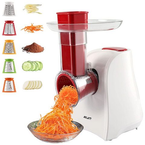 Mind Reader Rotary Drum Cheese Grater, Vegetable Shredder, Food Slicer and  Chopper with Interchangeable Blades - Macy's