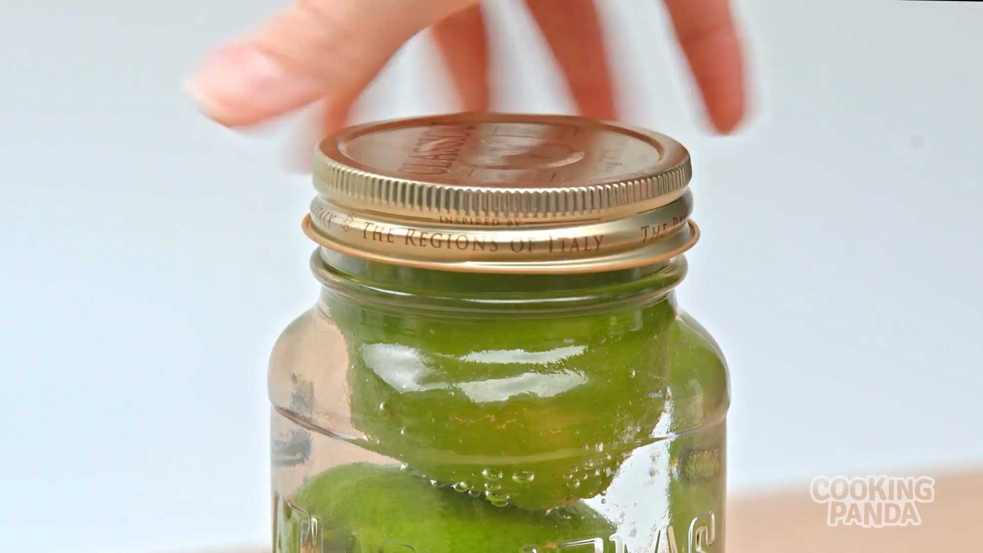 Store Lemons and Limes in a Jar of Water