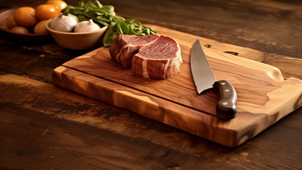 Why It Can Be Dangerous To Cut Meat On A Wooden Board