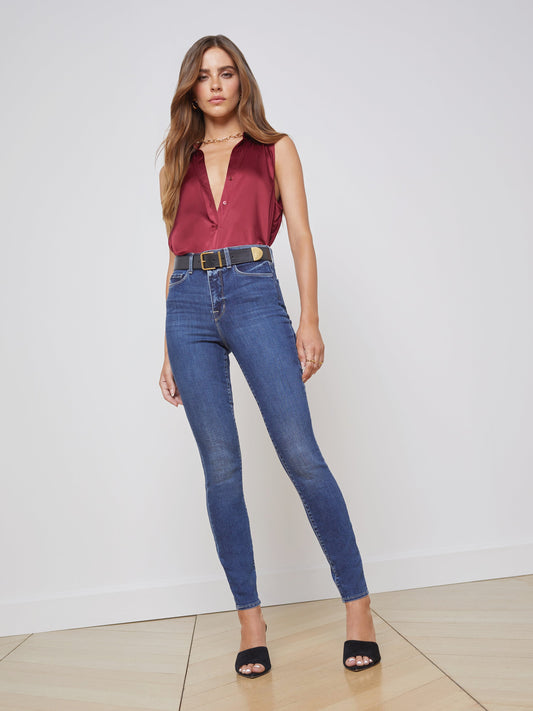 Flare Jeans Vintage Indigo - SPANX – Jackie Z Style Co.