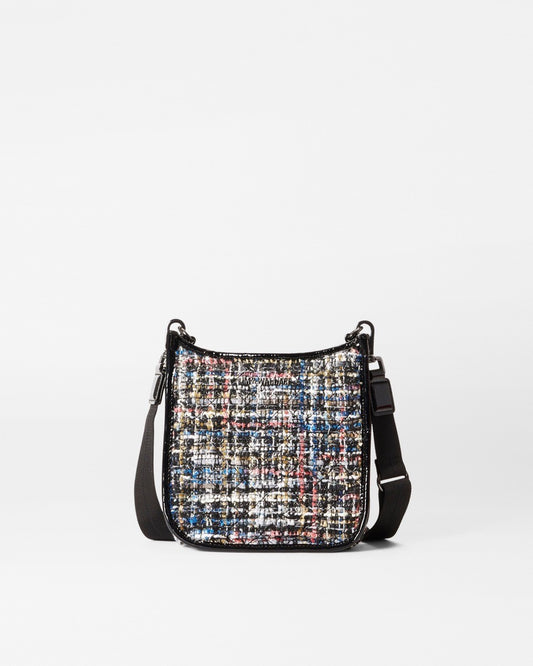 MZ Wallace Summer Plaid Small Sutton Deluxe Crossbody Bag