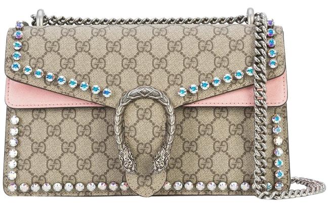 gucci pink rhinestone bag