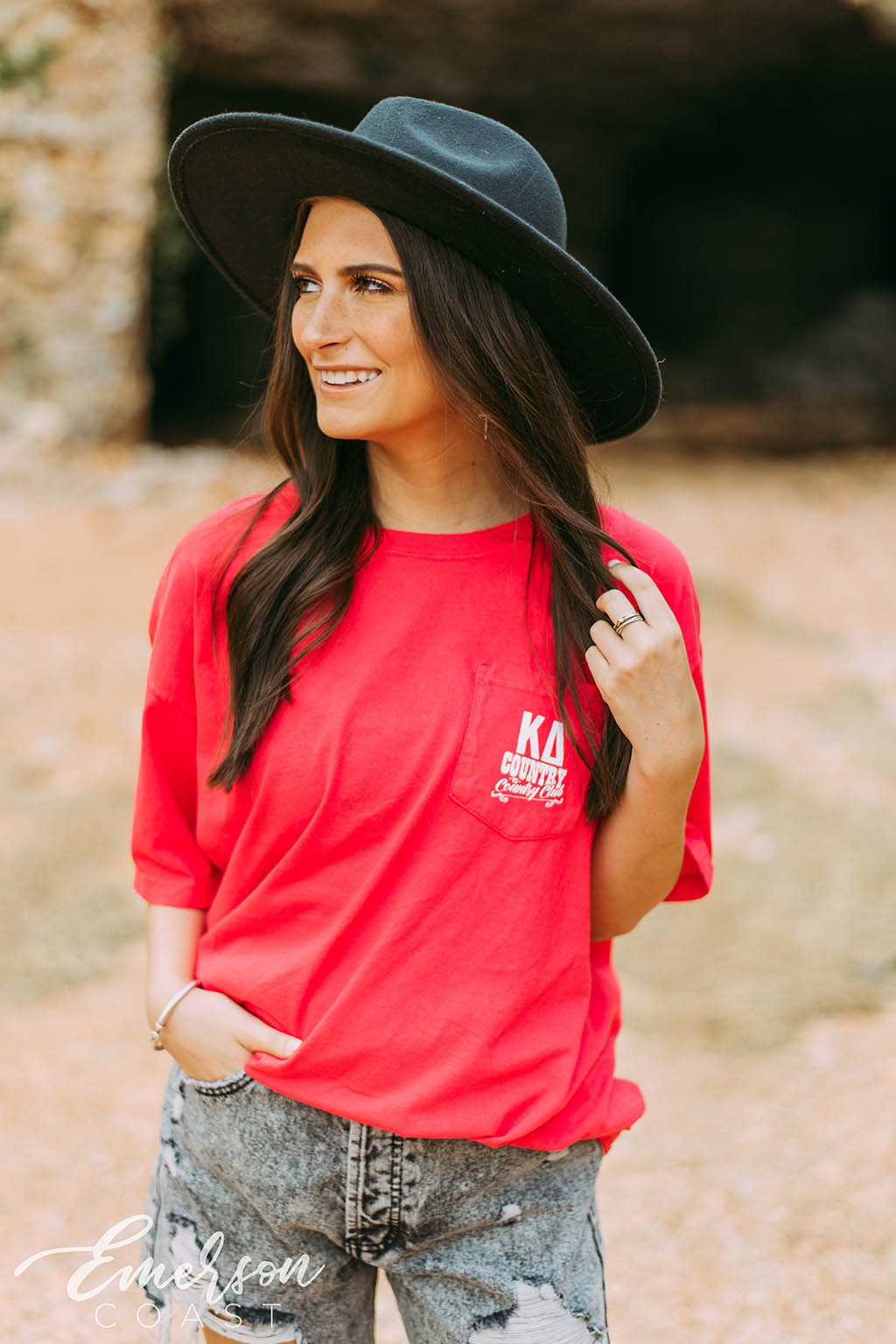 Kappa Delta Country vs. Country Club Function Tee - Emerson Coast