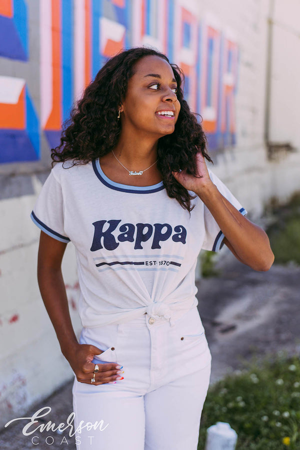 Kappa Retro PR Ringer Tshirt - Emerson Coast