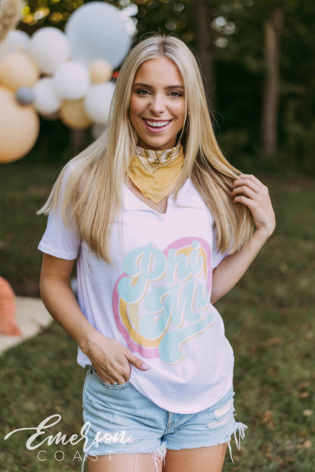 Phi Mu T-shirt Designs | Custom Sorority T-shirts - Emerson Coast