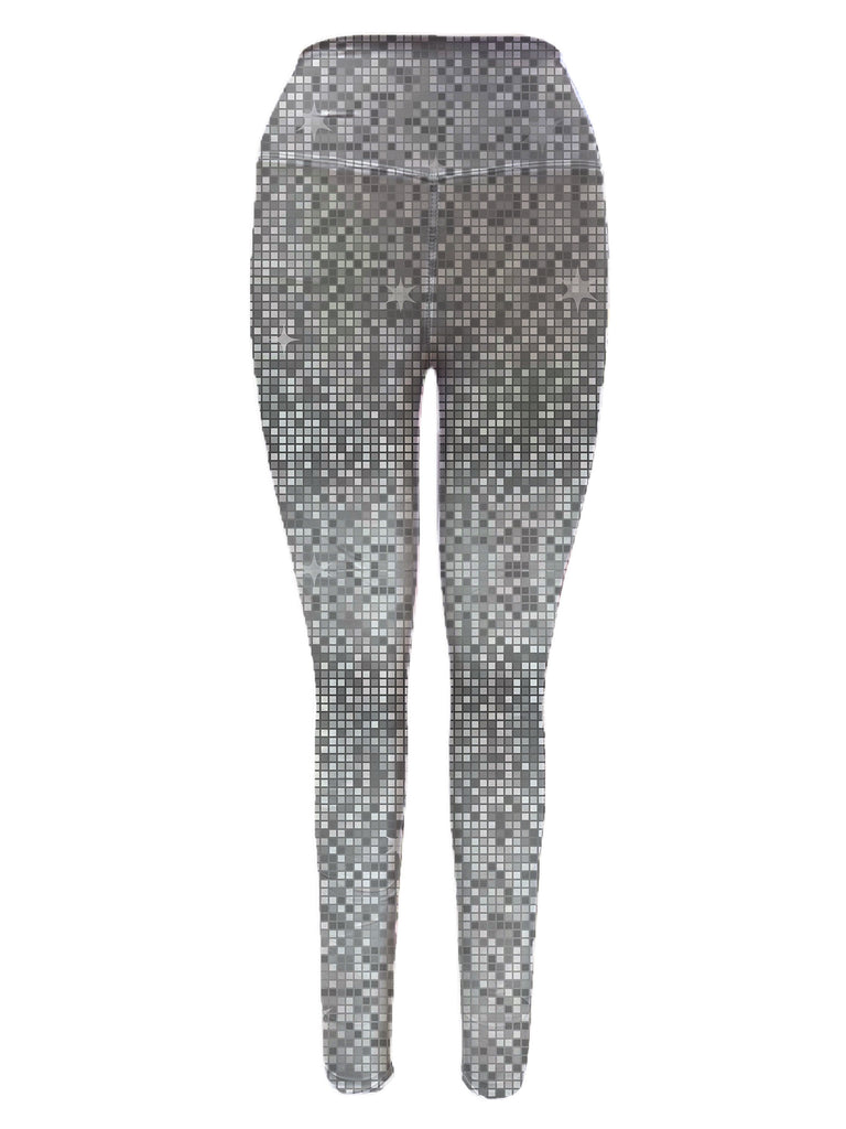 Grey Leopard Leggings - Small - 3X - FINAL SALE - The Pink