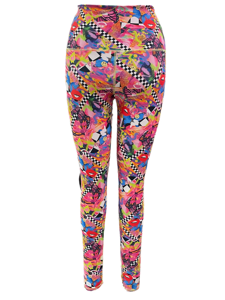 Yellow/Purple Illusion Leggings – Brittany Allen