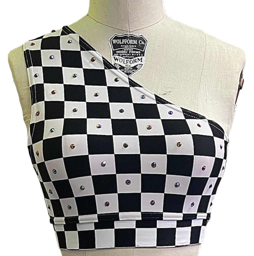 Checkered Sport Bra - Meru Safety
