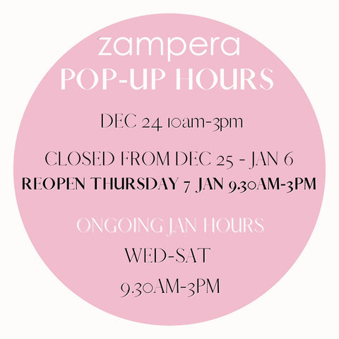 Pop-up opening hours