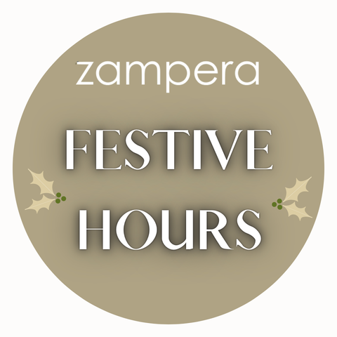 Shop Zampera festive hours