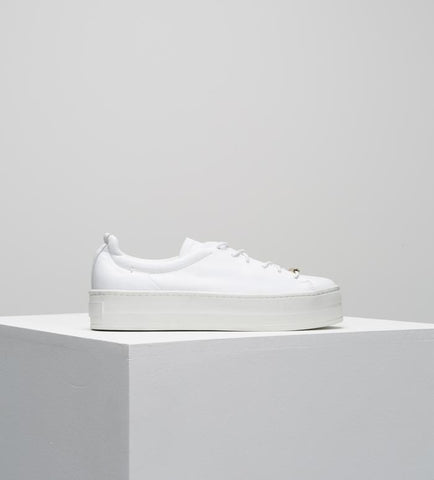 D.O.F Belmont white sneakers