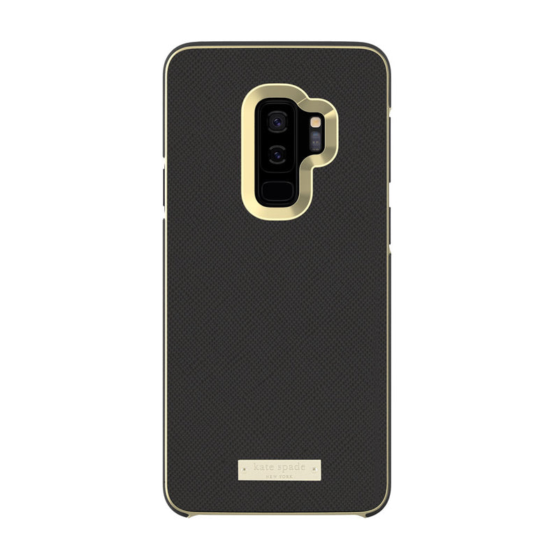 Kate Spade New York Samsung Galaxy S9 Plus - Saffiano Black/Gold Logo –  Urbanlifestore