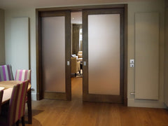 Automatic Bi-Parting Pocket Doors