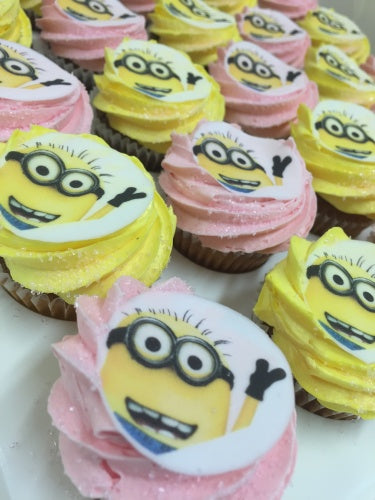 Minion Girl 3D Cake