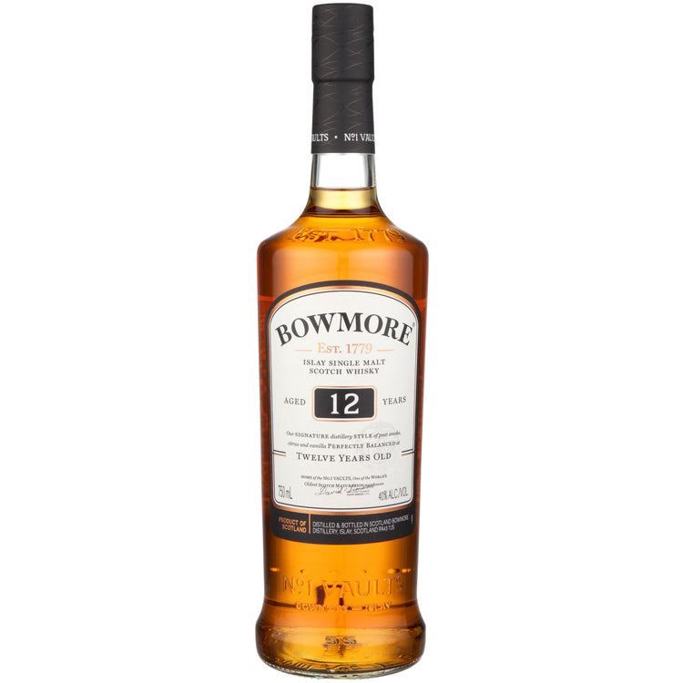 Bowmore 12 Year Old Single Malt Scotch Whisky