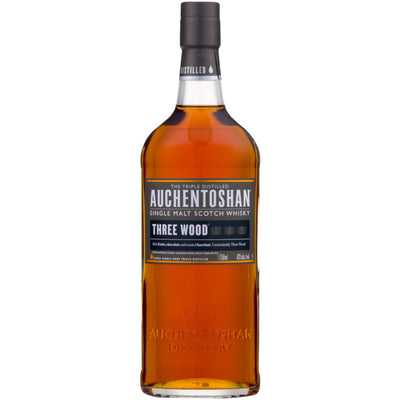 Three and Whisky Single Wood Scotch Auchentoshan – Whisky Whiskey Malt