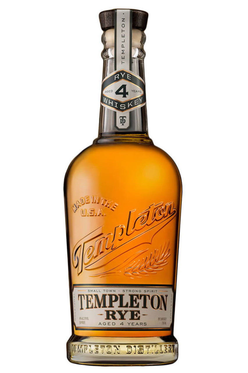 Templeton 4 Year Old Rye Whiskey