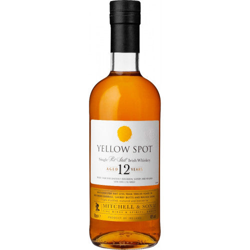 Yellow Spot 12 Year Old Single Pot Still Irish Whiskey