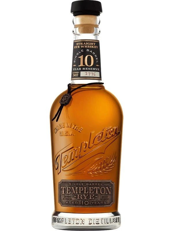 Templeton 10 Year Old Rye Whiskey