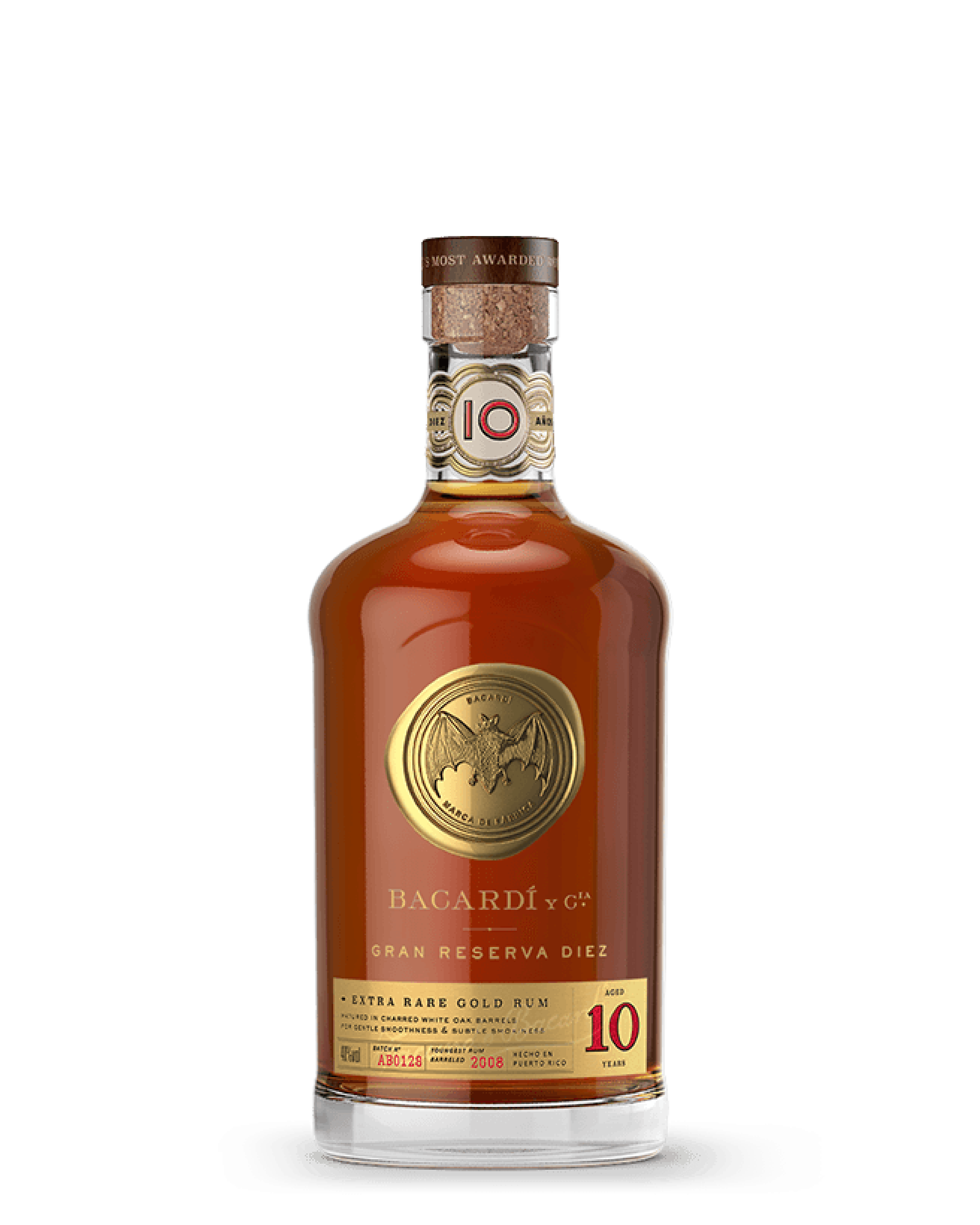 Bacardi 10 Year Old Gran Reserva Diez Rum