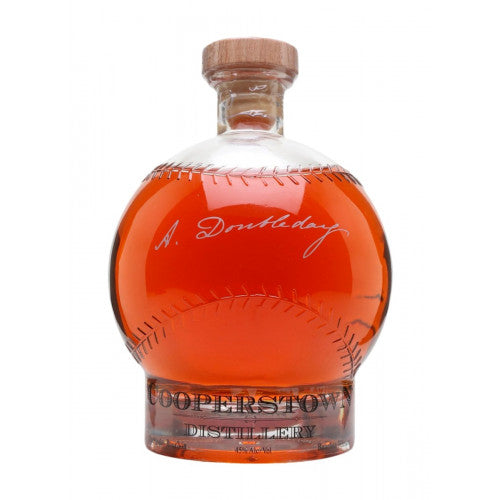 Cooperstown Doubleday Baseball Bourbon Whiskey