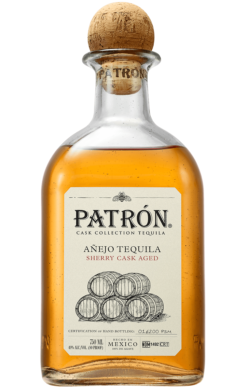 Patron Sherry Cask Aged Anejo Tequila