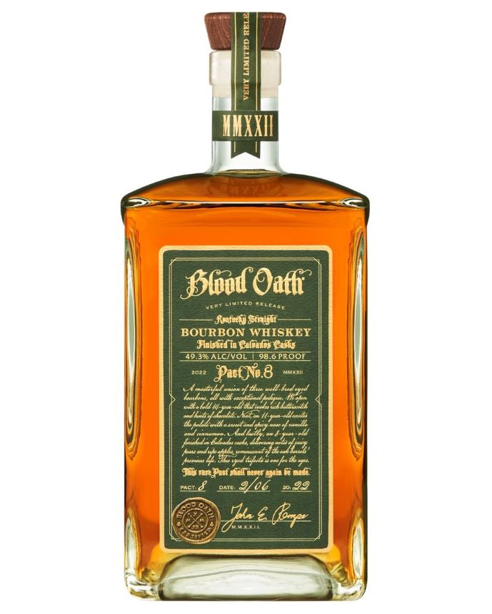 Blood Oath Pact No. 8 Bourbon Whiskey