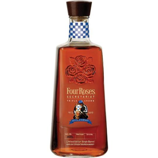 Four Roses Secretariat Triple Crown Single Barrel Bourbon Whiskey