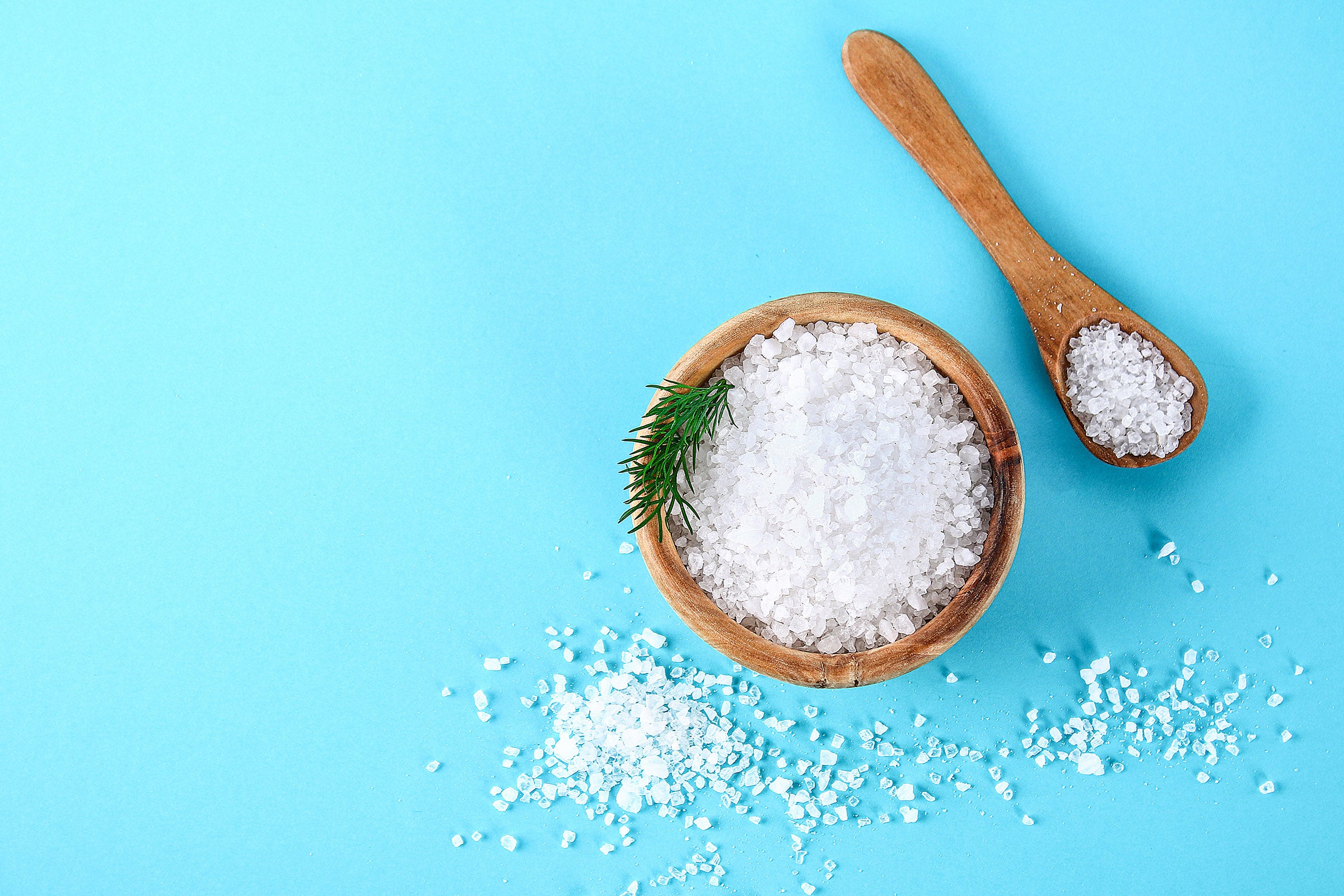 Salt is essential to keep your body running properly. 