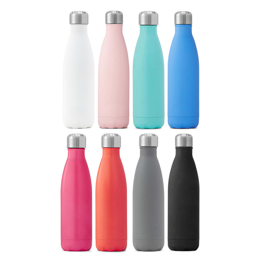 17oz sublimation water bottle bullet stainless steel double wall with lid  (tumblers vacuum flasks & mugs)，wholesale tumblers，stainless steel cups