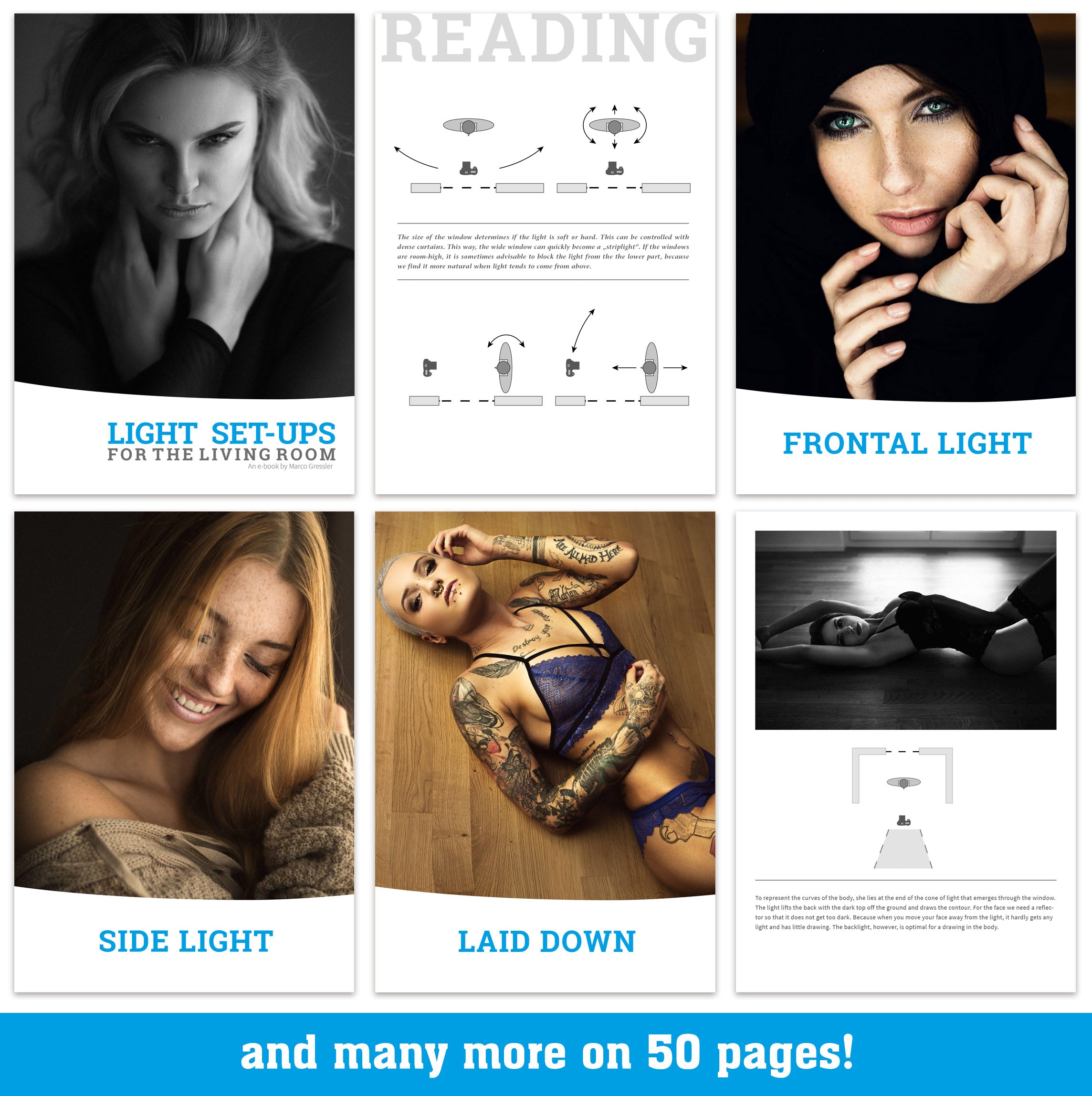 ebook about light set-ups for portrait photography
