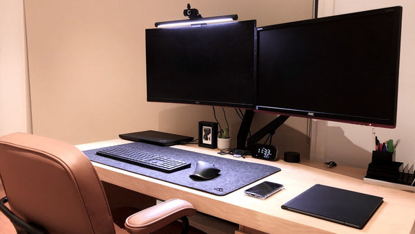 Comfortable Desk Setup