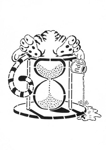 Princeton 1968 Stencil Design