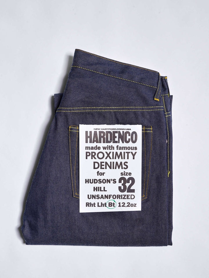 Proximity Denims x HARDENCO x HH 5-Pocket Jean -- Double Indigo