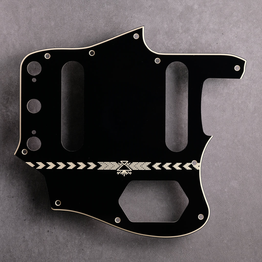 blacktop jaguar pickguard