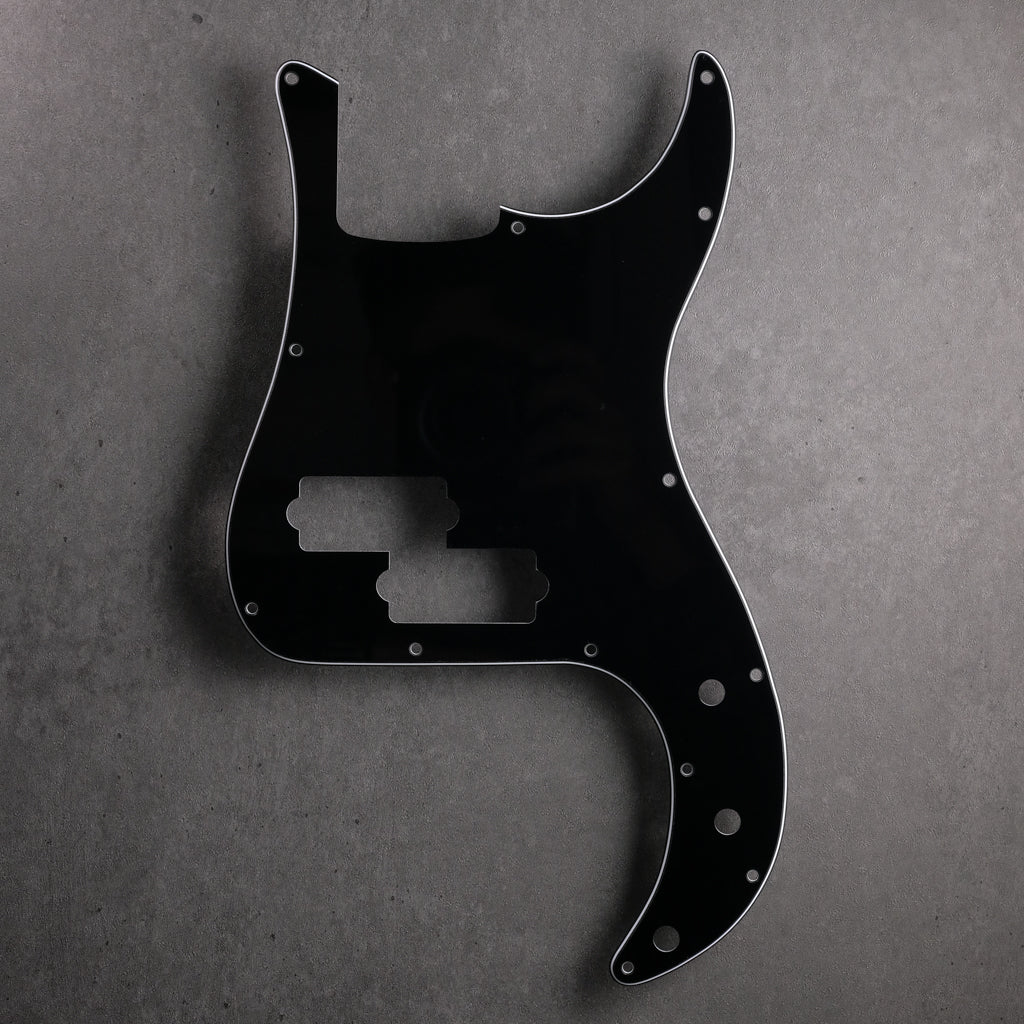 Precision Bass Pickguard - 13-hole - Parchment/Black/Parchment - 3