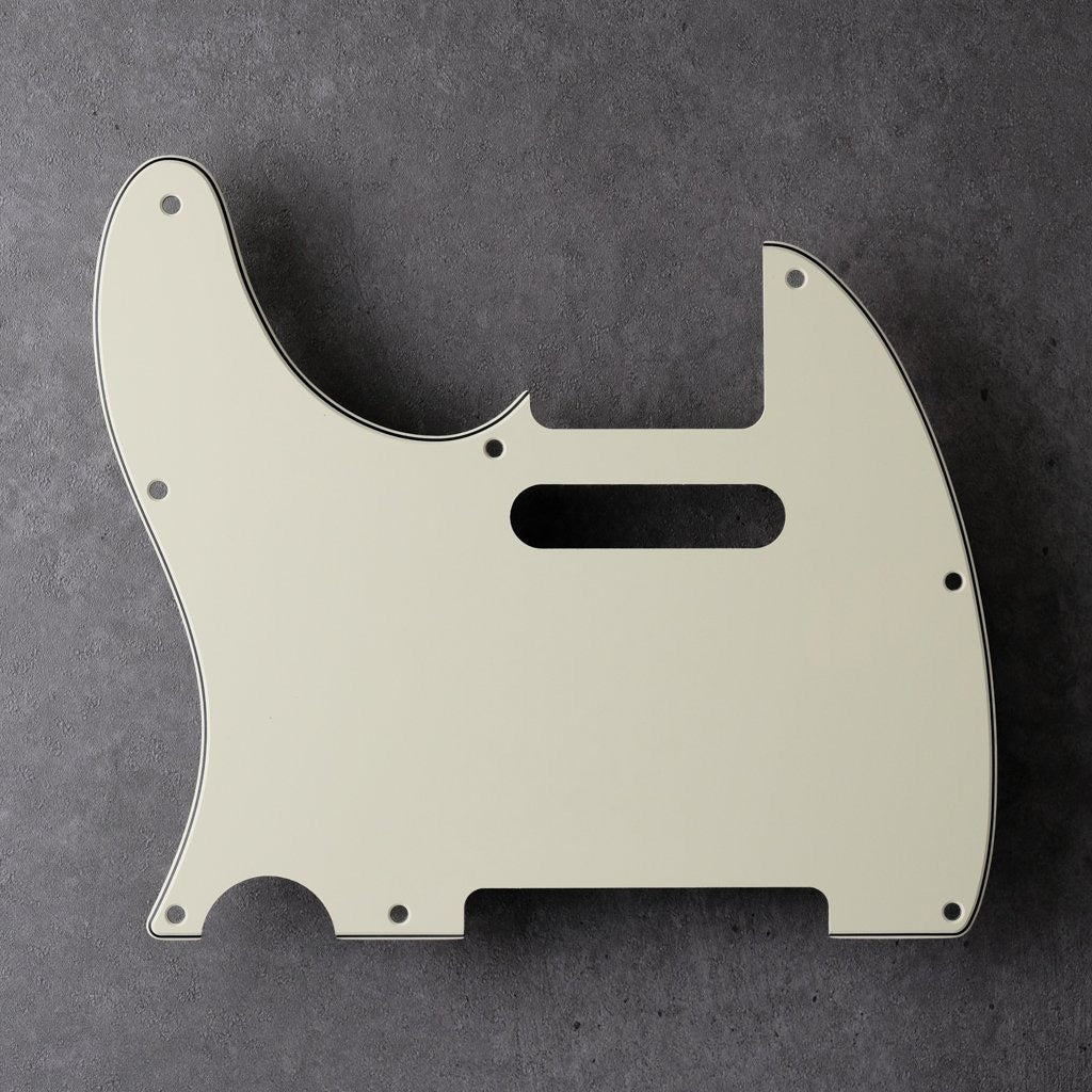 black tele mint pickguard