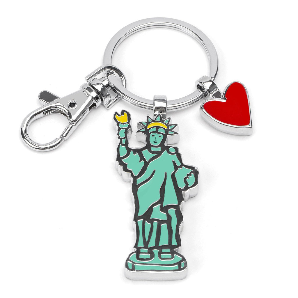 Statue of Liberty Bear Key Chain