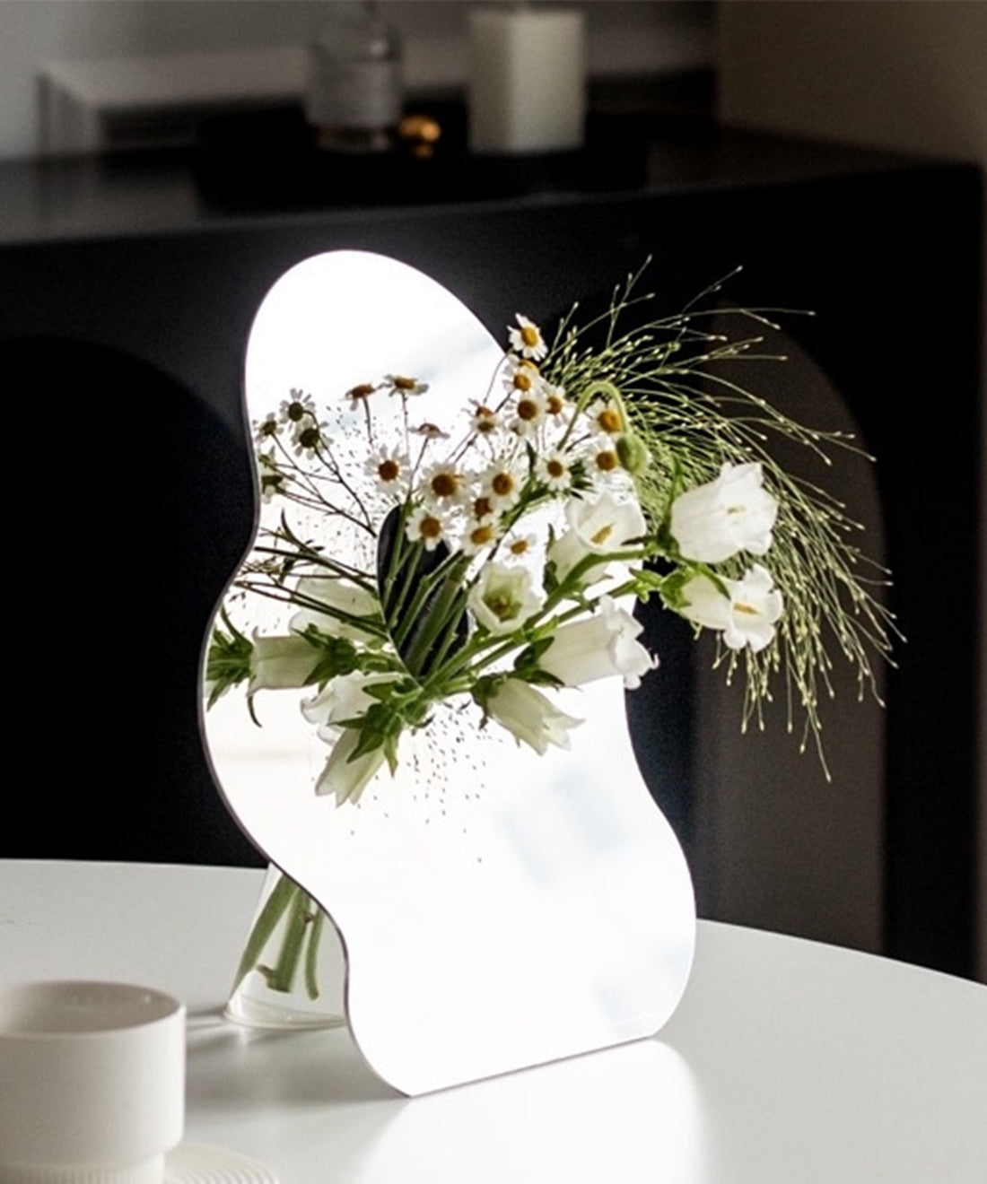 反射が綺麗なアート花瓶 フラワーベース おしゃれ 花瓶 室内 Aimoha