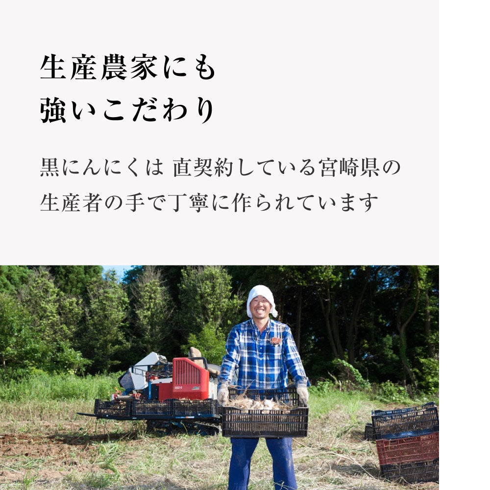 風土日和 国産 熟成黒にんにく 大粒 31粒