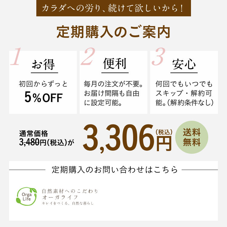 定期購入のご案内